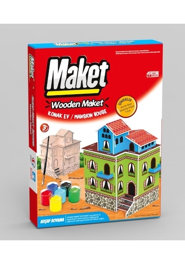 Hayal Sepeti Konak evi Boyama seti