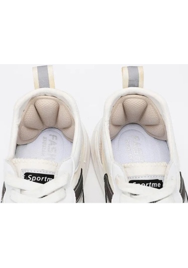 Ayakkabı Vurma Önleyici Siyah Bez Ped Yapışkanlı Dolgulu Topuk Arkası Koruma Tabanlık