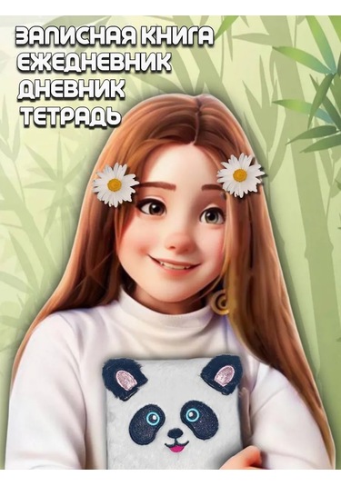 Otlicnyj Pandula Not Defteri İçin Tüylü Bloknot 201977698 Beyaz