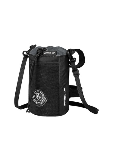 Yulong Bisiklet Su Şişesi Tutucu Çantası Bisiklet Gidon İçecek Gri - Sarı