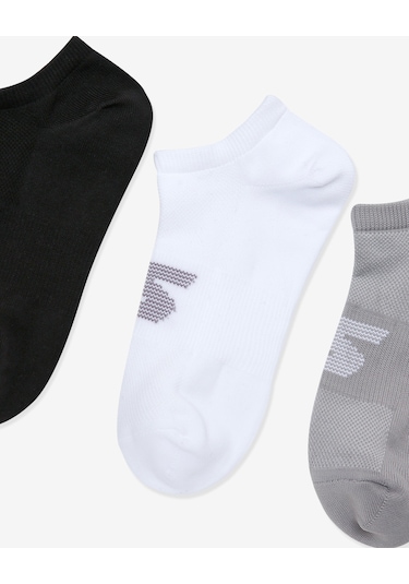 Skechers U 3 Pack Low Cut Sock Unisex Çok Renkli Çorap S192263-900 Çok Renkli
