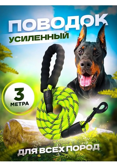 Petfort 3 M Yansıtıcı Naylon Köpek Tasması 167502167 Yeşil