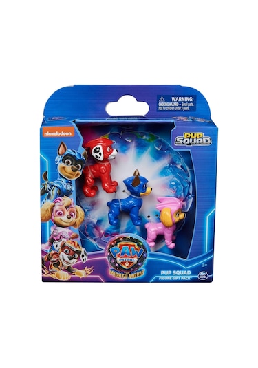 Paw Patrol Pup Squad 3'lü Mini Figür Seti