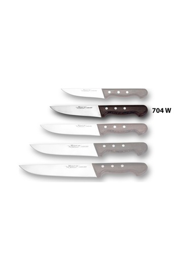 Bora 704 W Mutfak ve Kurban Wenge Saplı Klasik Bıçak Kahverengi