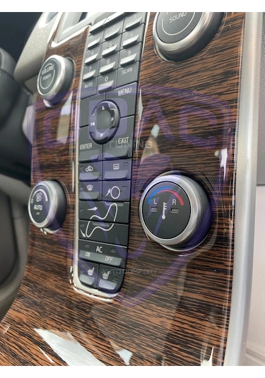 Volvo S40 Full Set Torpido, Konsol, Trim, Göğüs Kaplama Koyu Meşe