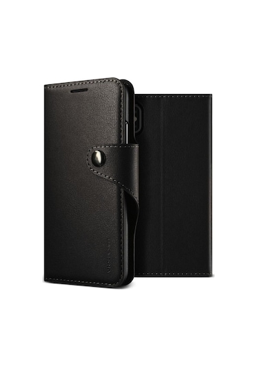Vrs Design Apple Uyumlu iPhone X Daily Diary Kılıf Black