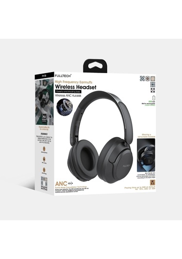 Fulltech FH-06 Bluetooth 5.3 Kulak Üstü Kulaklık
