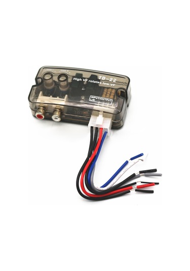 Honmex Td-22 Araba Ses Dönüştürücü: Gecikme Fonksiyonu İle Yüksek/düşük Ses Ayarı, 12v Pvc Malzeme