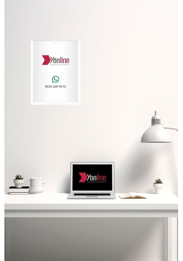 10 Adet A4 Beyaz Belge Sertifika Çerçevesi Kendinden Yapışkanlı Kolay Değiştirilebilir Föylük