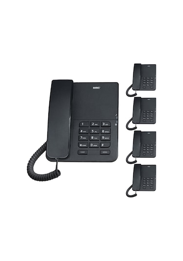 Karel TM140 Analog Telefon 5'li