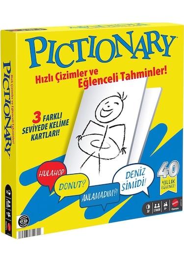 Jkr18 Pictionary Kutu Oyunu