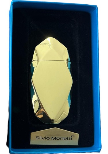 Sarı Elmas Kesim Pürmüzlü Gazlı Çakmak 109396