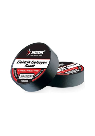 Sgs SGS2950 Elektrik İzolasyon Bandı 19 MM 10'lu