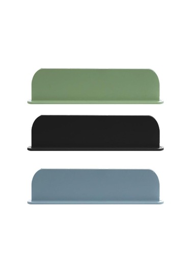 Ximistore9 Mint Yeşili Sürekli Kullanılabilir Silikon Lavabo Sıçraması Önleyici, Esnek, Su Geçirmez, Mutfak/banyo Koruyucu 49x5x8.5 Cm Açık Yeşil