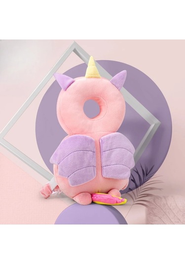 Premium Bebek Düşme Önleyici Kafa Yastığı: Güvenli Yürüyüş İçin No.07 Ekru