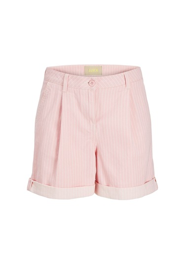 Jjxx Jxmaddy Rlx Ctn Mw Shorts Pembe Kadın Uzun Kollu Gömlek 000000000102237798 Pembe