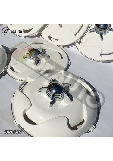 19.5 Inç Bombeli Ahtapot Fırfırlı Jant Kapağı 6'lı Takım