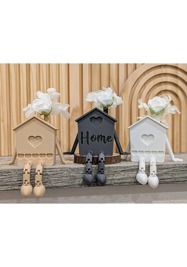 Minimalist Home Ev Dekor Ve Biblo 3 Lü Set Masaüstü Ve Dekoratif Obje