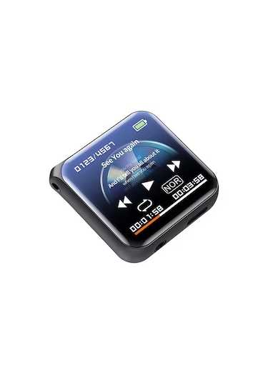 M30 32 Gb 5'i 1 Arada Hd Ses Kayıt Cihazı, Mp3 Çalar, Fm Radyo Ve E-kitap Okuyucu