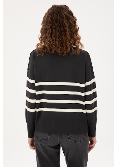 U.s. Polo Assn. Kadın Antrasit Melanj Kazak /triko 50297070-vr081 Antrasit Melanj