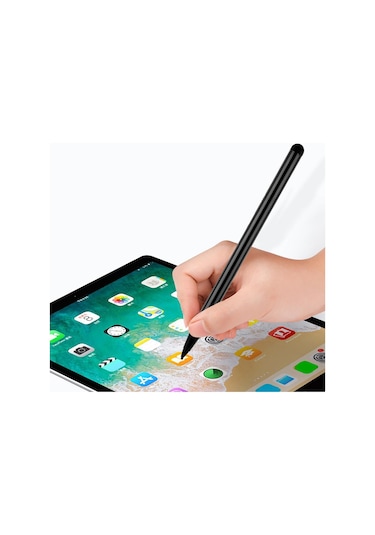 Cbtx Pürüzsüz Yazma Fonksiyonlu Dokunmatik Ekran Stylus Kalem 2 Adet Gümüş