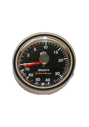 Kraken  Gösterge Derinlik Ölçer Kapsül 63 Mm Siyah Ayarlı