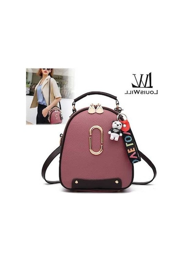 Didadodo Lebıhmurah Wbp173 Louiswill Kadın Omuz Çantaları Su Geçirmez Kış Modeli Üst Omuz Sırt Çanta 47795805 Çok Renkli