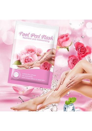 Adet Soyma Ayak Maskesi Ayak Peeling Ayak Maskeleri Spa Pedikür Çorap Peeling Ölü Deri Topukları Kaldırmak Anti Kırık Ayak Bakımı