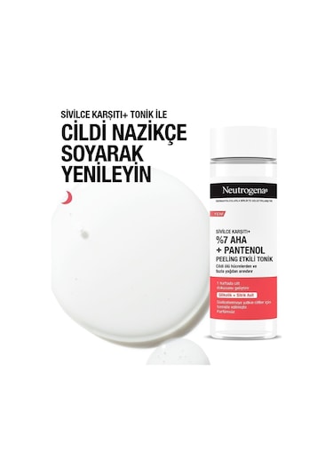 Neutrogena Sivilce Karşıtı Peeling Etkili Tonik 125 ML