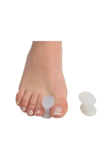 Ayak Parmak Arası Silikon Makara Parmak Ayırıcı 1 Çift