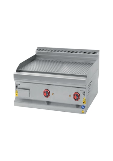 Karacasan Endüstriyel 60 Cm 600 Serı Set Set Üstü Elektrikli Tam Kanallı Izgara