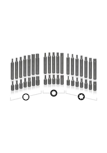 Otomotiv Bits Seti 40 Parça Mu2155