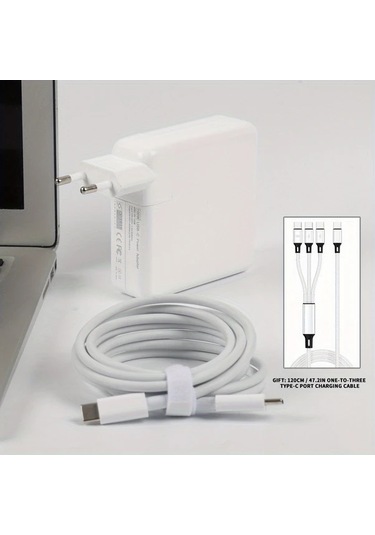 Honeybeeshop Pd-100w 100w Pd Hızlı Şarj Adaptörü Eu Standart Type C Girişli Telefon Tablet Laptop Şarj Cihazı Altın