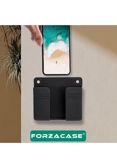 Çok Amaçlı Duvara Monte Telefon Şarj Ve Kumanda Standı - Fc924 Beyaz