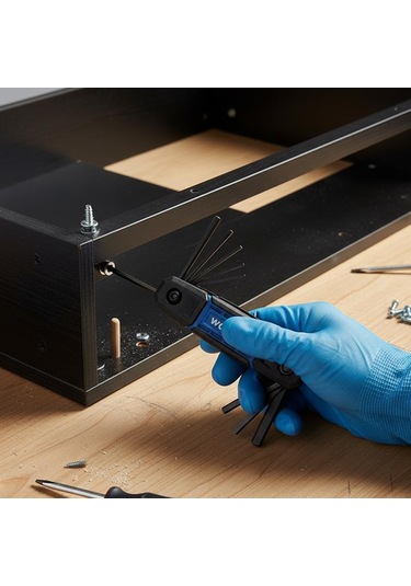 Workpro Wp222028 8 Parça Cr-v Metrik Çakı Tipi Profesyonel Allen Anahtar Takımı