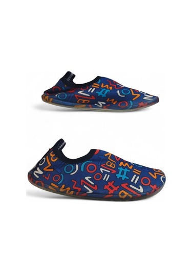 Serabien Ç Laci-kırmızı Sörf Havuz Plaj Erkek Çocuk Deniz Ayakkabısı Lacivert