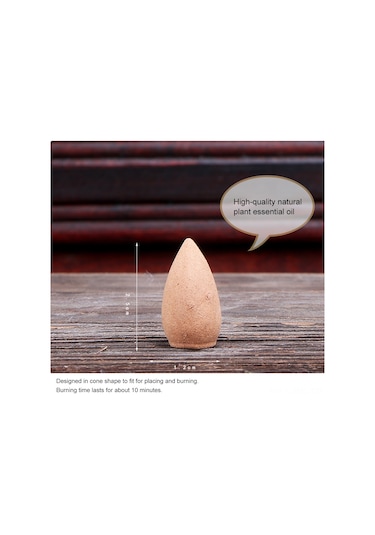 Reedark 6 Farklı Kokulu Sandalwood Tütsü Damlaları Geri Akışlı Tütsü Rahatlatıcı Ve Sakinleştirici 50 Adet Poşetli