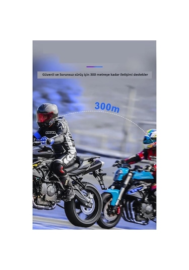 Smith Y20 Max Motosiklet Bluetooth 5.3 Kask İnterkom