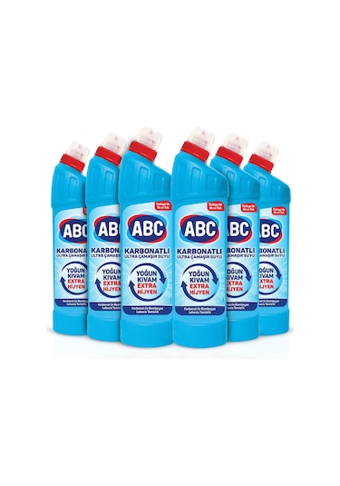 Karbonatlı Ultra Çamaşır Suyu 750 Ml 6'lı Diğer