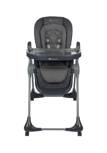 Bebeconfort Olea Katlanabilir Tekerlekli Mama Sandalyesi Mineral Graphite