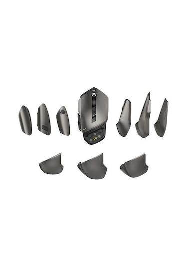 James Donkey 007 Gri Lazer 8200DPI 8 Tuş Avago Oyuncu Mouse