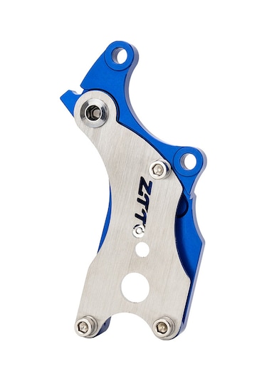 Vkemall Bisiklet Disk Fren Dönüştürücü - Mtb Yol Bisikleti Fren Performansı Artırıcı Alüminyum + Paslanmaz Çelik Taban Mavi