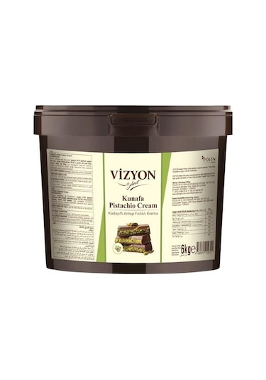Vizyon Select Kadayıflı Antep Fıstık Kreması 6kg