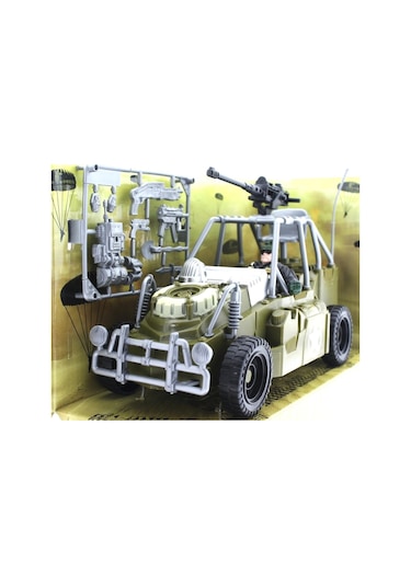 Combat Force Figür ve Askeri Buggy