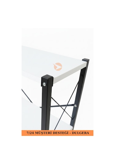 Anka 5 Raflı Çiçek Standı - Çok Amaçlı Bitki Rafı - Beyaz