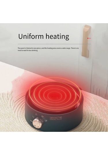 Gq Elektrikli Soba Çay Makinesi Kahve Moka Pot Küçük İndüksiyon Altın - Gümüş