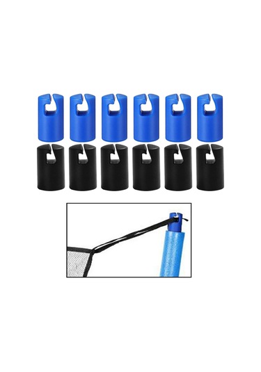 Suntek Trambolin Muhafaza Direği Kapakları Aksesuarları 12 Adet