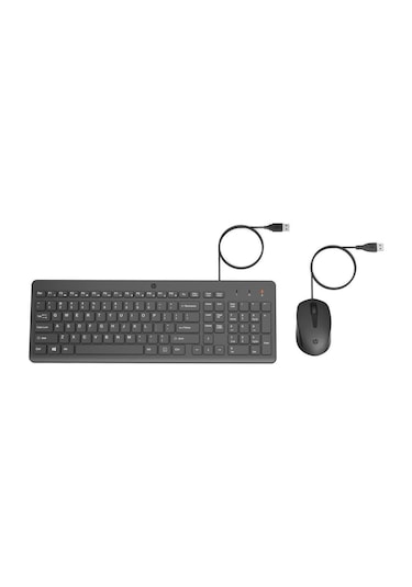 HP 150 240J7AA Kablolu Türkçe Klavye Mouse Set