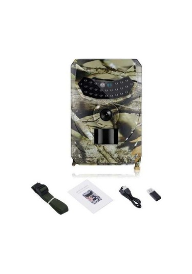 Tongxida Pr100 12mp 1080p Gündüz Gece Çekimli Ip56 Su Geçirmez 26 Kızılötesi Işıklı Avcılık Hayvan İzleme Kamerası Çok Renkli Çok Renkli