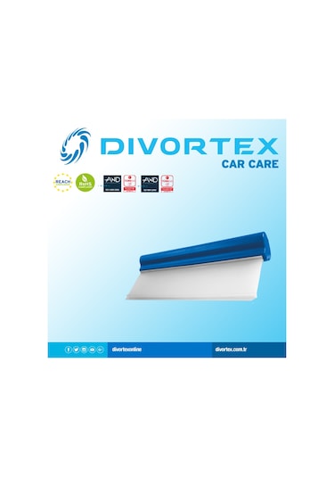 Divortex Silikon Uçlu Cam Sileceği (çekçek). 1 Adet x 26 Cm.